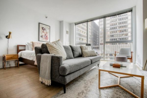 Loop studio w roof deck nr michigan ave CHI-1014